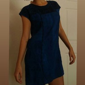 Lucky Brand Embroidered Mini Dress
